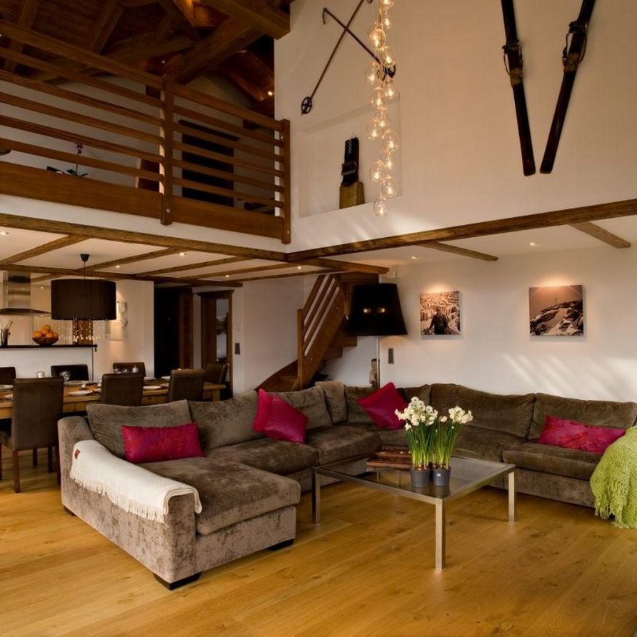 Modernist Duplex Apartment in Saas Fee