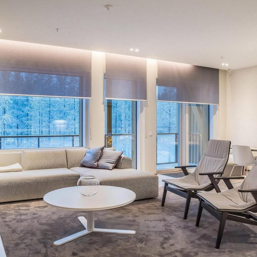 Luxurious and bright apartment with sauna and close to ski slopes