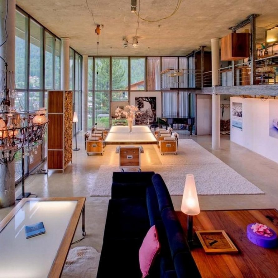 Modern style wooden apartment in Saas-Fee